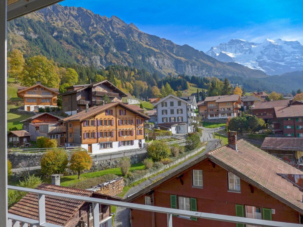 Apartment Eden By Interhome Wengen Exteriér fotografie